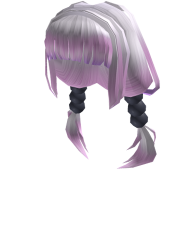 Dragon Pigtails In White To Purple Roblox Wikia Fandom