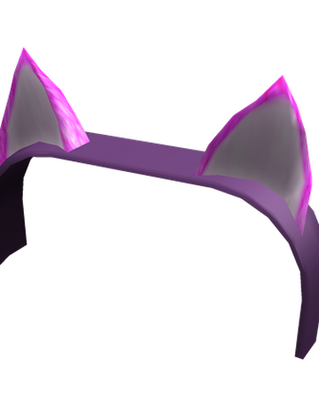 kitty ears roblox Fuchsia Kitty Ears Roblox Wikia Fandom