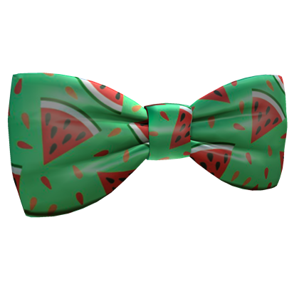 Watermelon Bow Tie Roblox Wikia Fandom - platform bow roblox