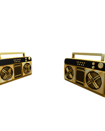 Dual Golden Super Fly Boomboxes Roblox Wikia Fandom