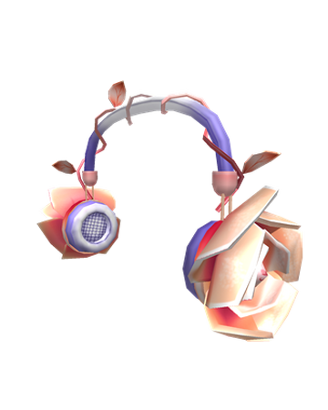 Rose Gold Rose Headphones Roblox Wikia Fandom
