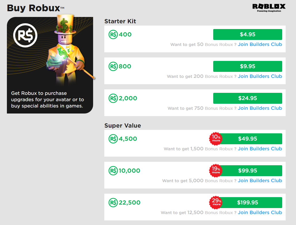Does Roblox Cost Money