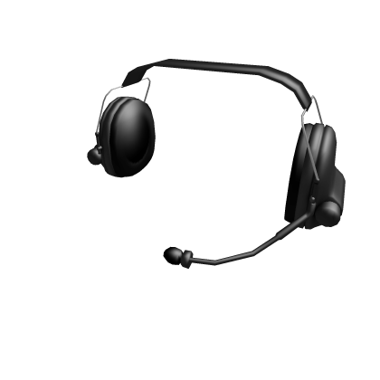 Black Tactical Headset Roblox