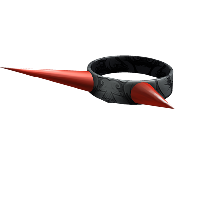 Black And Red Horns Roblox
