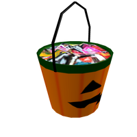 Pumpkin Bucket Roblox Wikia Fandom - roblox nom nom nom sound