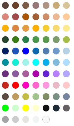 Roblox Color3 Chart