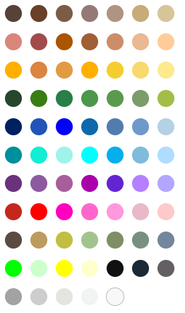 Roblox Colors Names