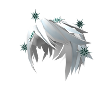Frozen Snowflake Hair Roblox Wikia Fandom