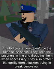 Redwood Prison Roblox Wikia Fandom Powered By Wikia - police goal