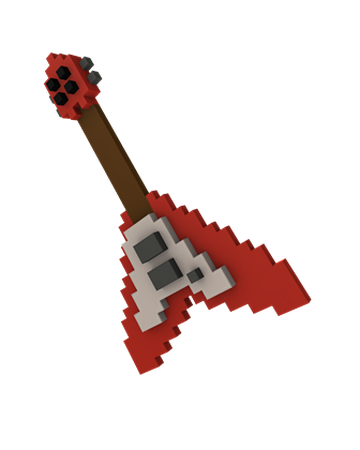 8 Bit Back Rocker Guitar Roblox Wikia Fandom - roblox back axe guitar