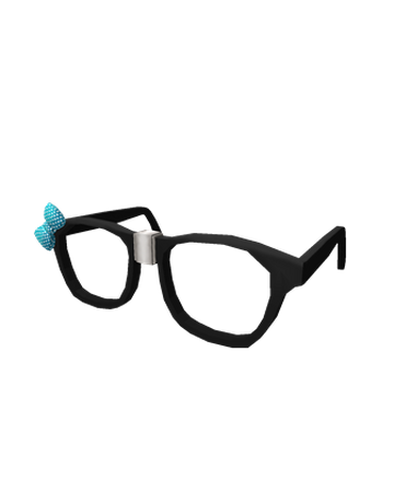 Broken Teal Bow Glasses Roblox Wikia Fandom