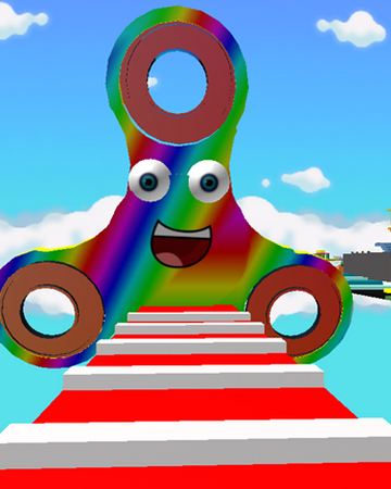 Escape The Fidget Spinner Obby Roblox Wikia Fandom - scape the obby to get prize roblox
