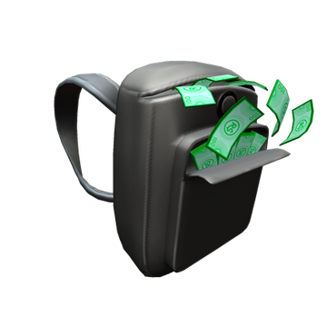 Black Robux Backpack Roblox Wikia Fandom