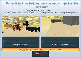 Roblox Battles Voting