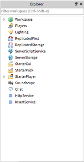 Roblox Studio Explorer Roblox Wikia Fandom Powered By Wikia - 