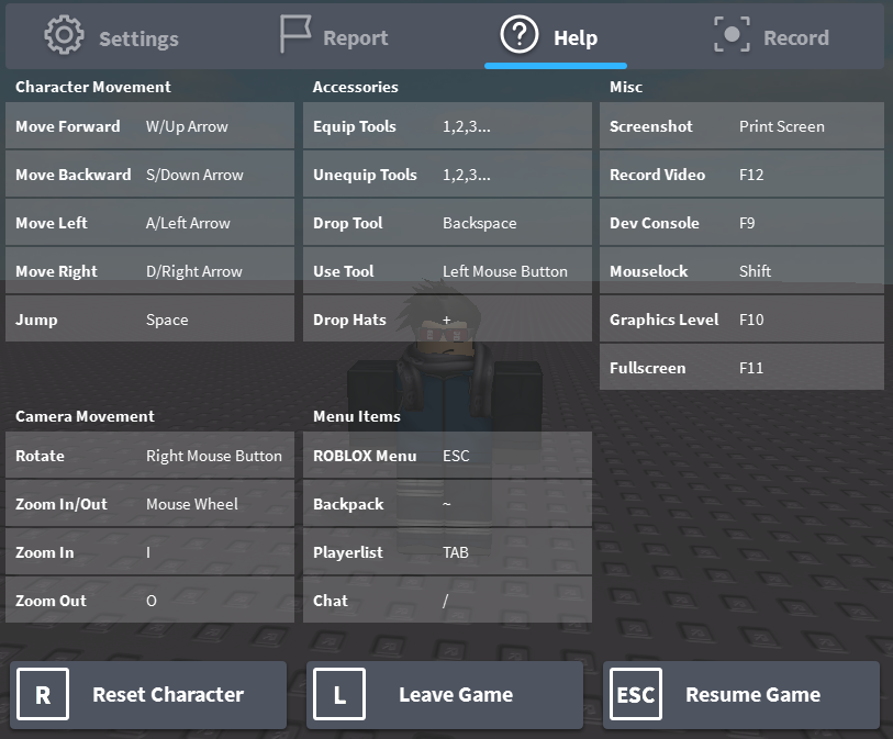 Menu Roblox Wikia Fandom Powered By Wikia - camera menu gui script roblox