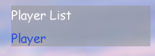 Old roblox player list