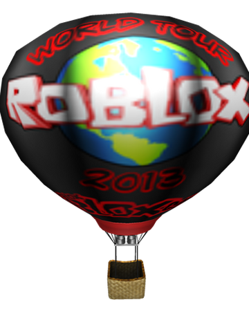 Roblox World Tour Hot Air Balloon Roblox Wikia Fandom