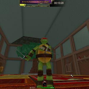 Teenage Mutant Ninja Turtles Turtle Trouble Roblox Wikia - roblox ninja turtle game