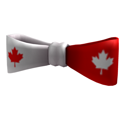 Canada Bow Tie Roblox Wikia Fandom - transparent maple leaf for canada day roblox