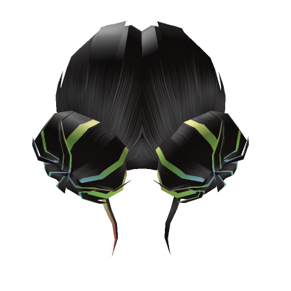 roblox hair codes double buns