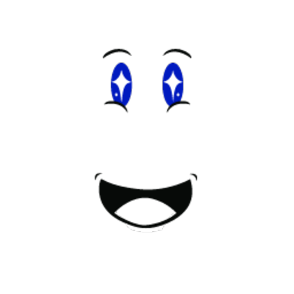 Roblox Face Blue