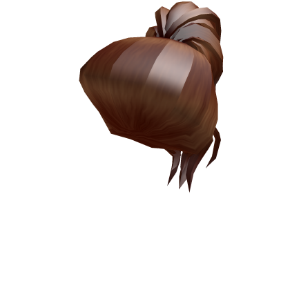 Brunette High Ponytail Roblox Wikia Fandom - roblox brown hair code