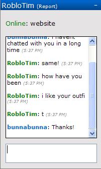 Roblox Log Chat