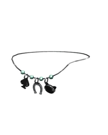 Bad Luck Charm Necklace Roblox Wikia Fandom
