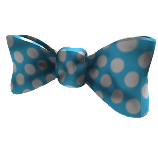 Blue Polkadot Bow Tie | Roblox Wikia | FANDOM powered by Wikia