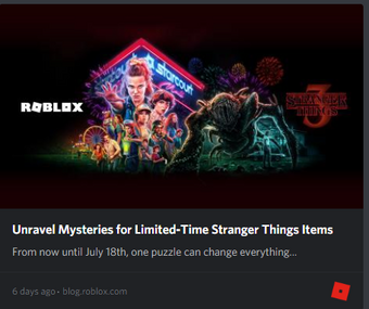 Stranger Things 3 Roblox Wikia Fandom - catalogelevens jumper roblox wikia fandom