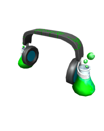 Roblox Green Headphones