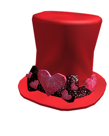 Glitz And Glitter Heart Top Hat Roblox Wikia Fandom