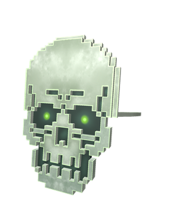 8 Bit Skull Mask Roblox Wikia Fandom