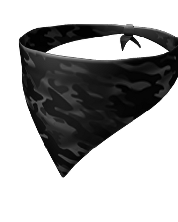Black Camo Bandana Roblox Wikia Fandom
