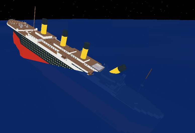 Roblox Titanic Ship Builders