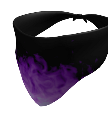 Purple Flames Bandana Roblox Wikia Fandom
