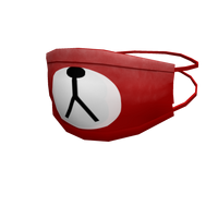 Red Bear Face Mask Roblox Wikia Fandom