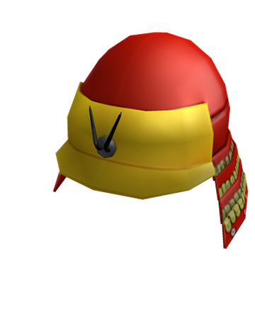 Red Samurai Helmet Roblox Wikia Fandom - samurai roblox hat