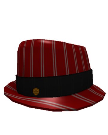Striped Red Fedora Roblox Wikia Fandom