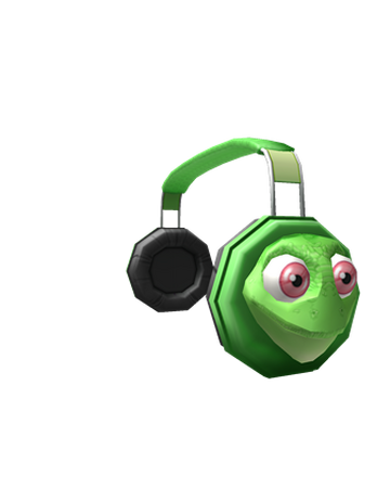 Roblox Green Headphones