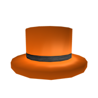 Black Banded Orange Top Hat Roblox Wikia Fandom - black banded orange top hat roblox wikia fandom