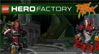 Roblox Lego Hero Factory Evil Brain