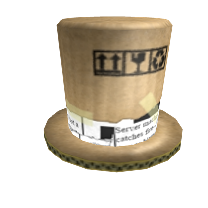 Recycled Cardboard Top Hat | Roblox Wikia | Fandom