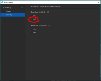 How To Make A Game Not Experimental In Roblox