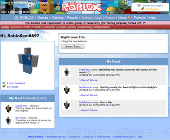 My Feed Roblox Wikia Fandom - a screenshot of my friends game roblox