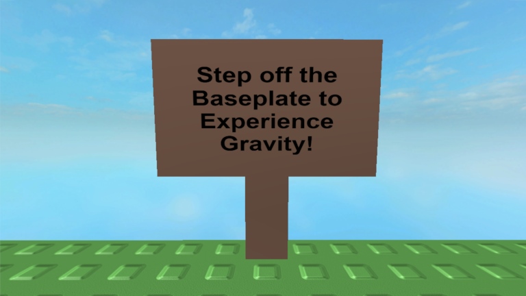 Roblox Experience Gravity Glow