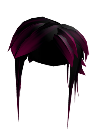 Black And Purple Hair Roblox