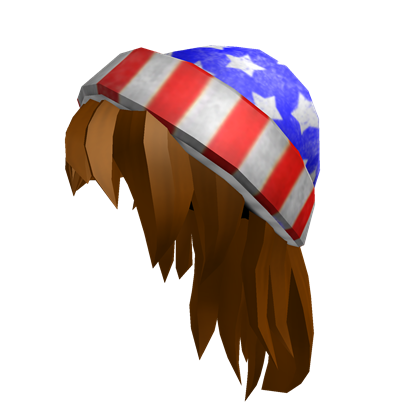 Murica Beanie And Hair Roblox Wikia Fandom Powered By Wikia - roblox hair codes female