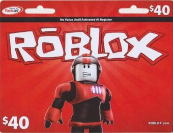 Roblox Games Gift Card Redeem Card